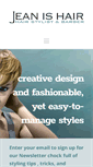 Mobile Screenshot of jeanishair.com